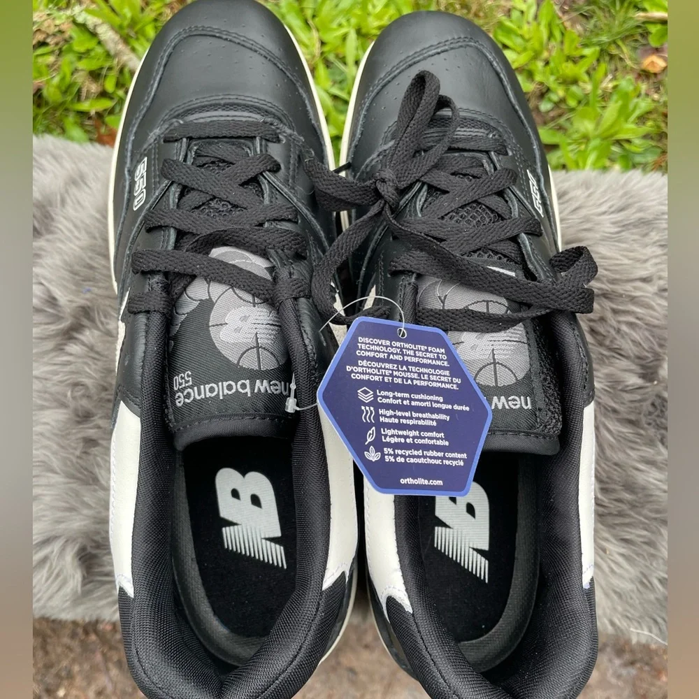 NWT New Balance 550 Panda Low Sneakers size 11.5 Men’s - Picture 6 of 11